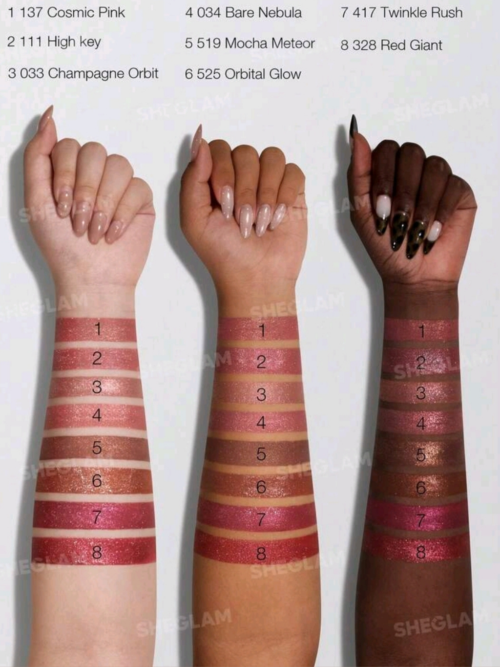 SHEGLAM HIGH KEY Glitter Liquid Lipstick