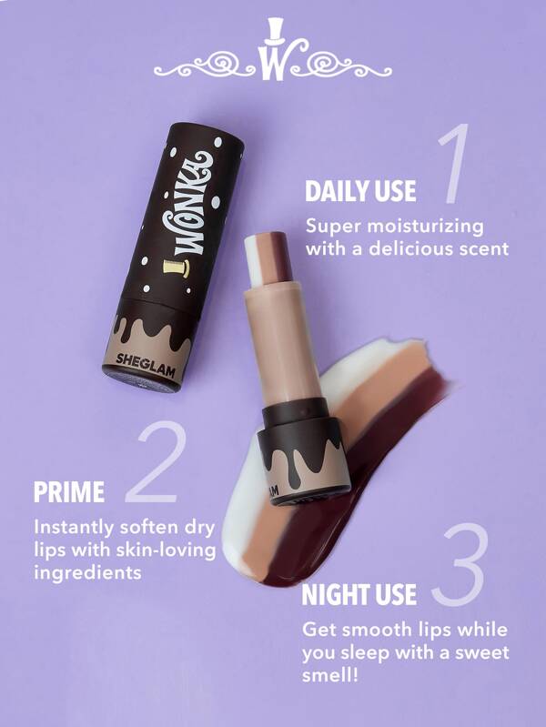 SHEGLAM x Willy Wonka Cocoa Yum Lip Balm