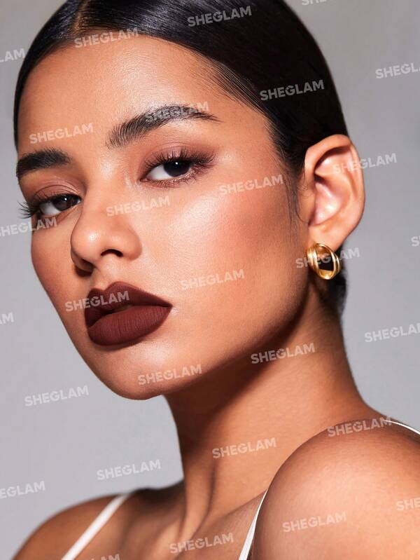 Shein - SHEGLAM So Lippy Lip Liner-Creamy Matte Lip Liner Pencil |Coffe
