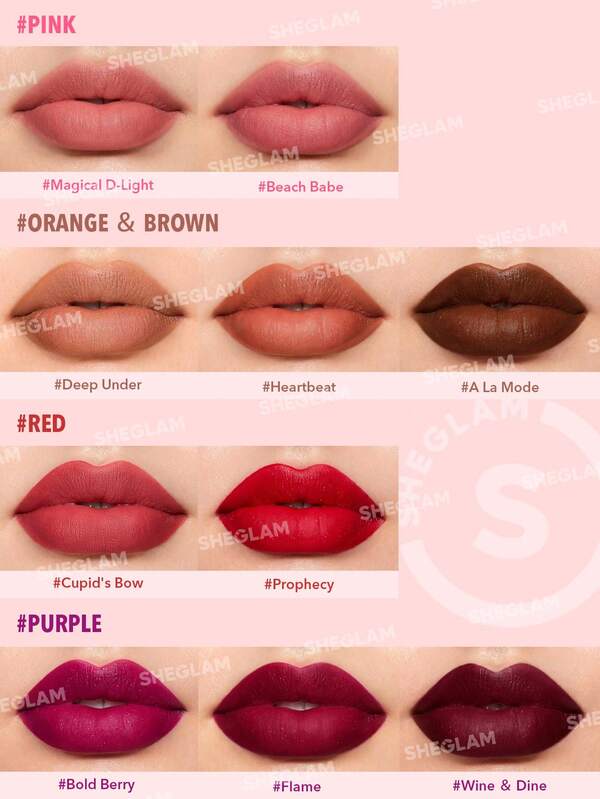 SHEGLAM Flame Lip Combo