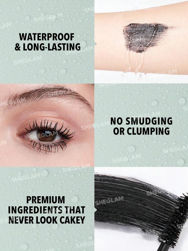 Black SHEGLAM All-In-One Volume & Length Mascara