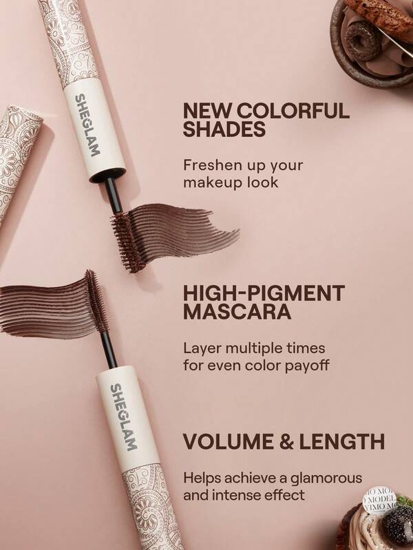 Brown SHEGLAM All-In-One Volume & Length Mascara
