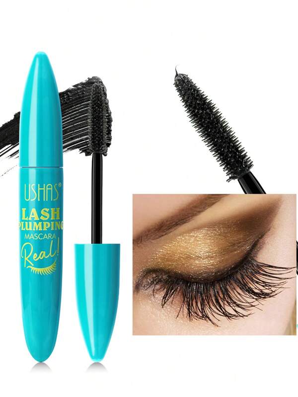 USHAS Big Lash Mascara | Extreme Black, Waterproof & 24H Wear