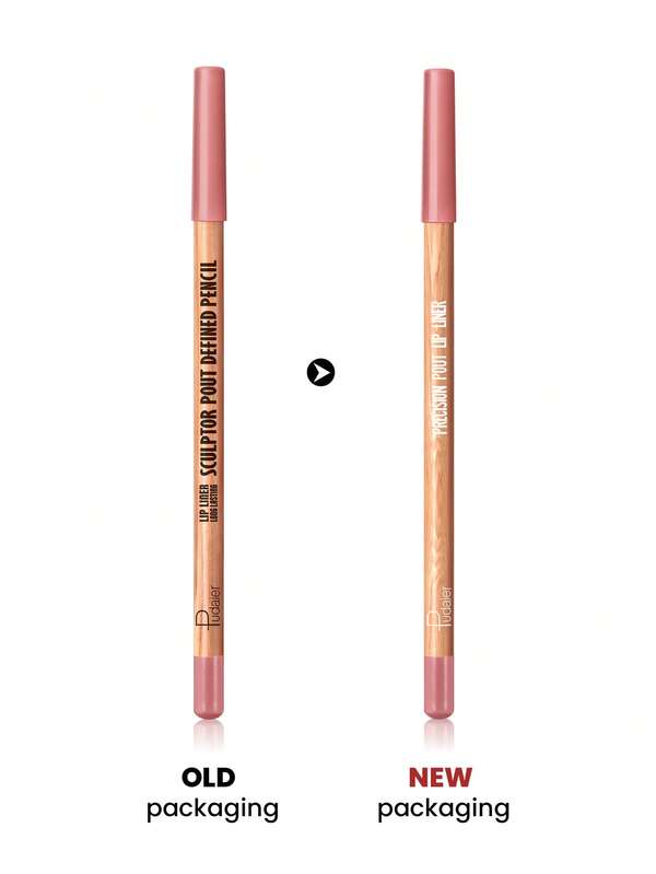 PUDAIER Flush D Crush Lip Liner Set | 6PCS Waterproof Matte Lip Liner Pencils