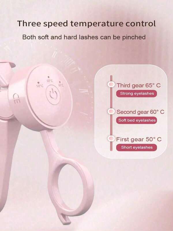 Electric Heated Eyelash Curler | 3 Temperature Settings