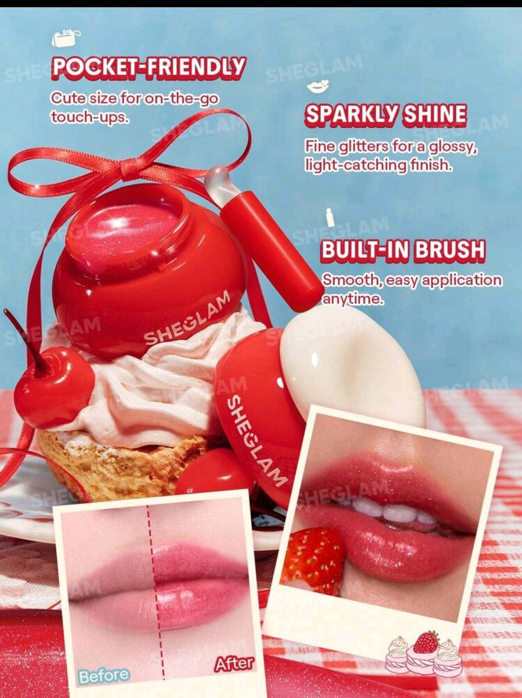 SHEGLAM “Ambrosia” Pocket Lip Jam