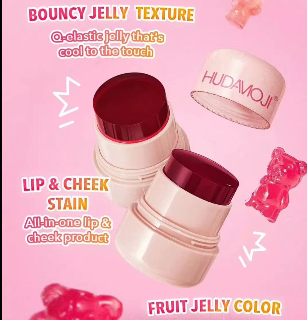 Hudamoji Jelly-Licious Hydrating Lip & Blush Tint