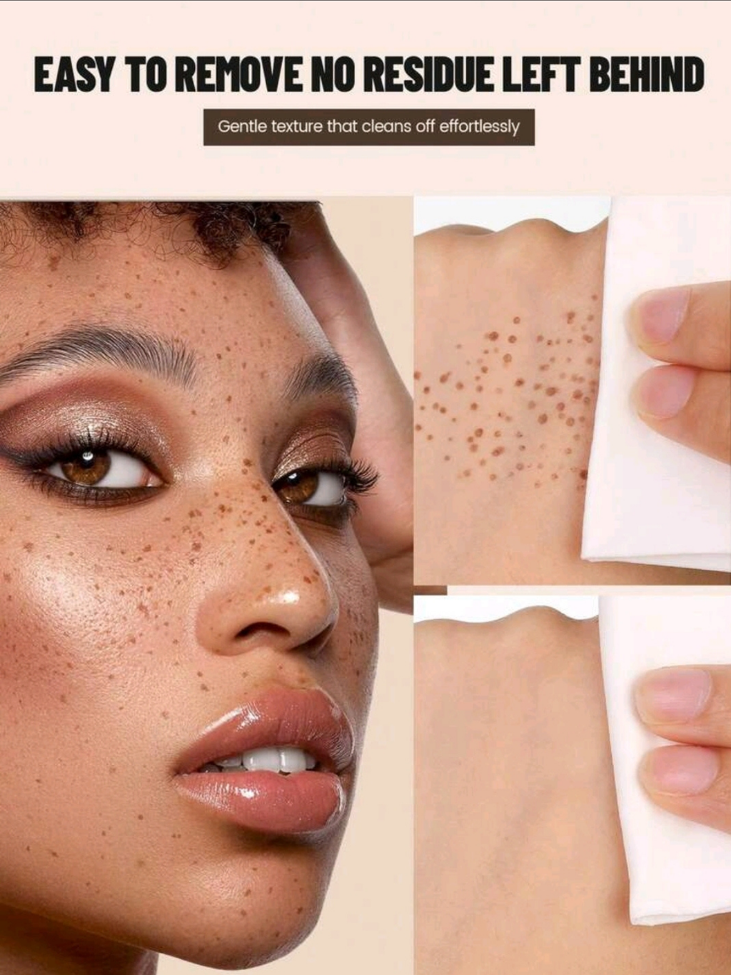 Glitter Butterfly Temporary Face Tattoo Stickers