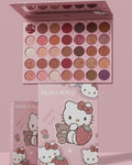 Hello Kitty 35-Color Pink Eyeshadow Palette