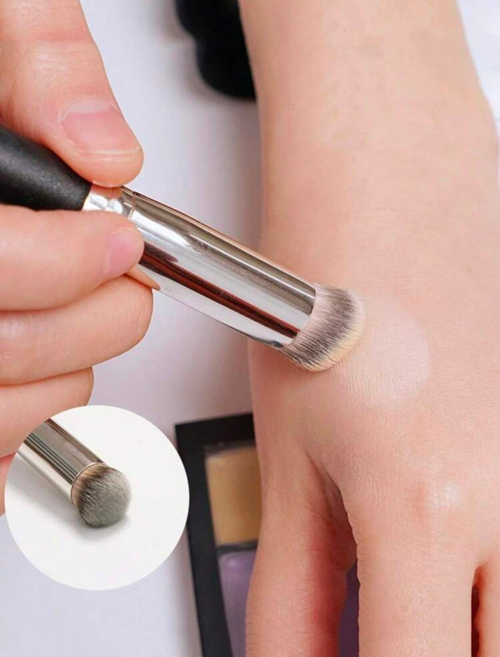 Premium Angled Foundation Brush
