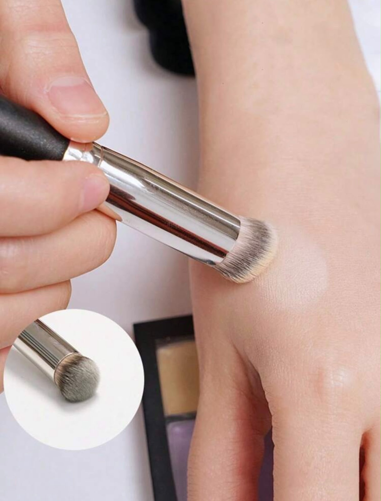 Premium Angled Foundation Brush