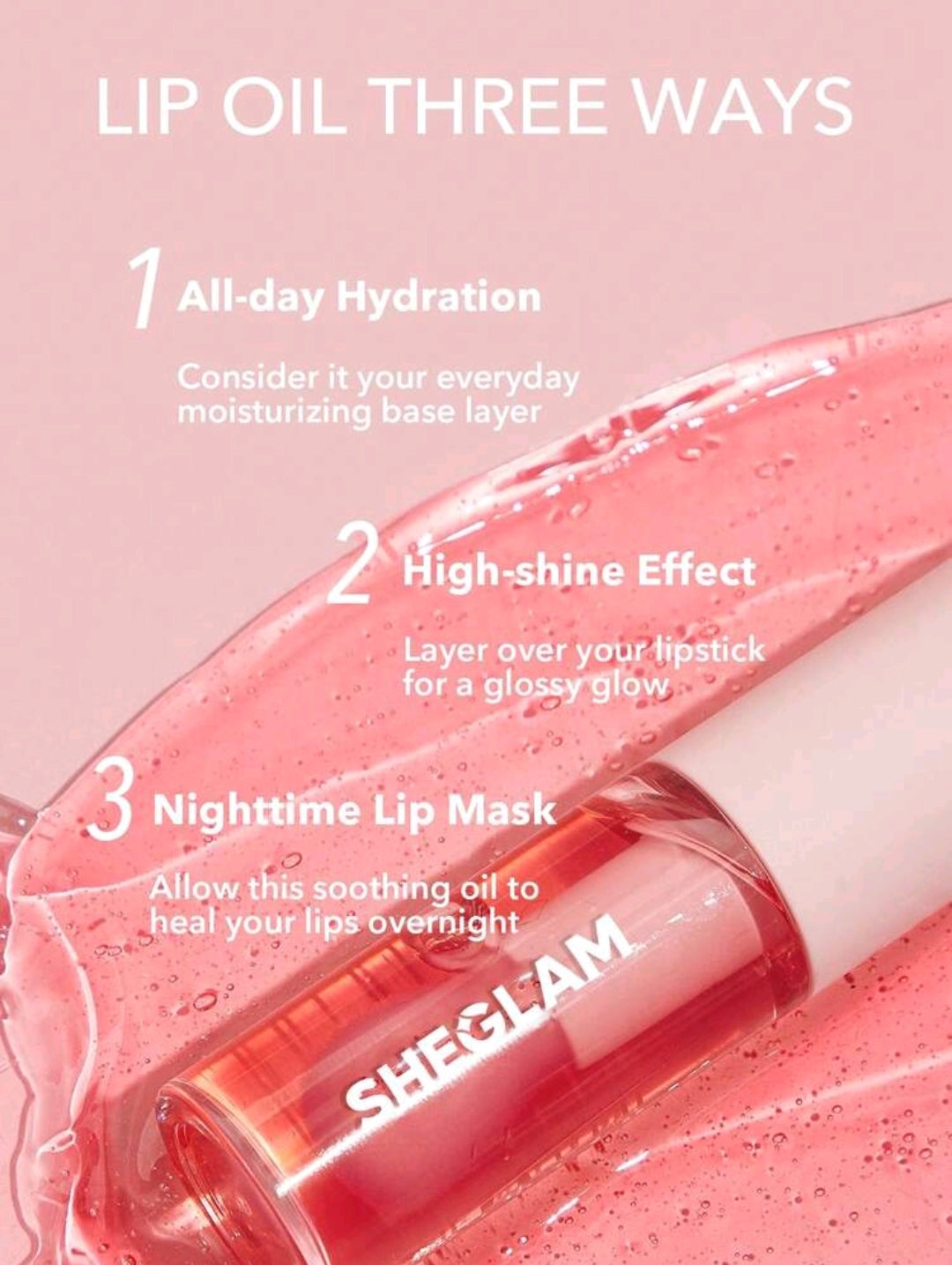 SHEGLAM Berry Involved Lip Oil 🍓