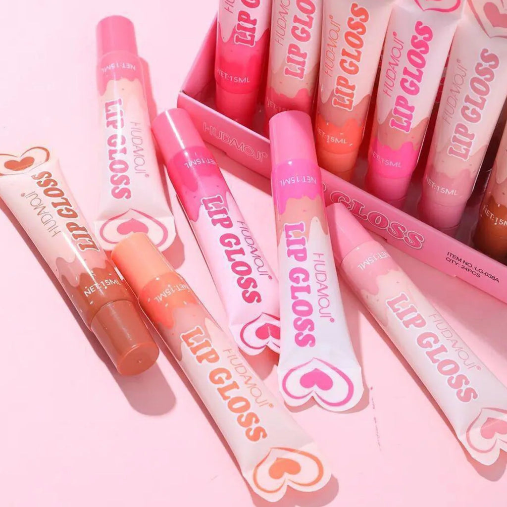 HUDAMOJI Lip Gloss | Long-Lasting Shiny Lip Gloss