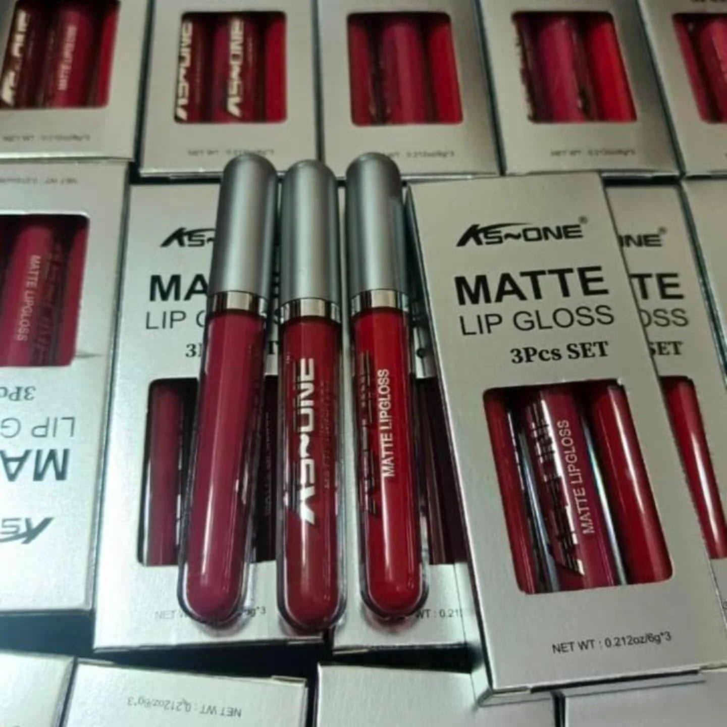 KS-ONE Matte Lip Gloss 3PCS Set |