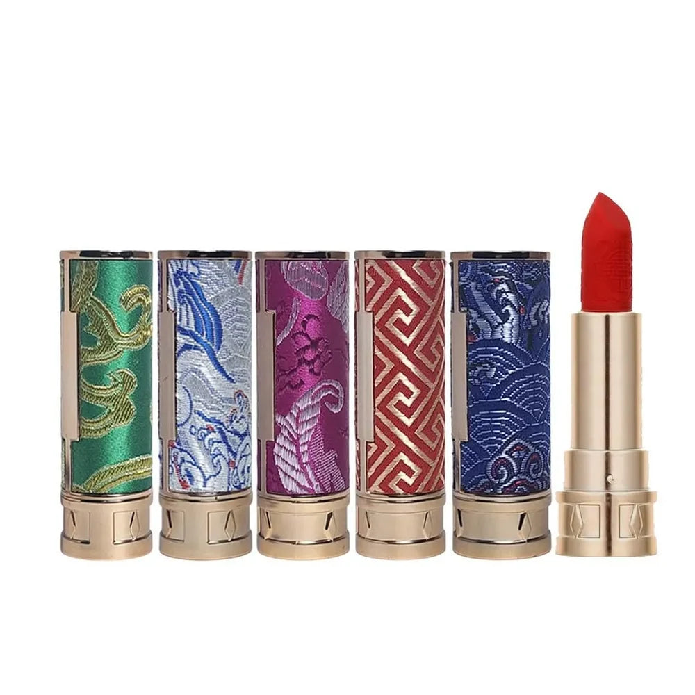 5 Pcs Velvet Waterproof Long-Lasting Lipstick Set