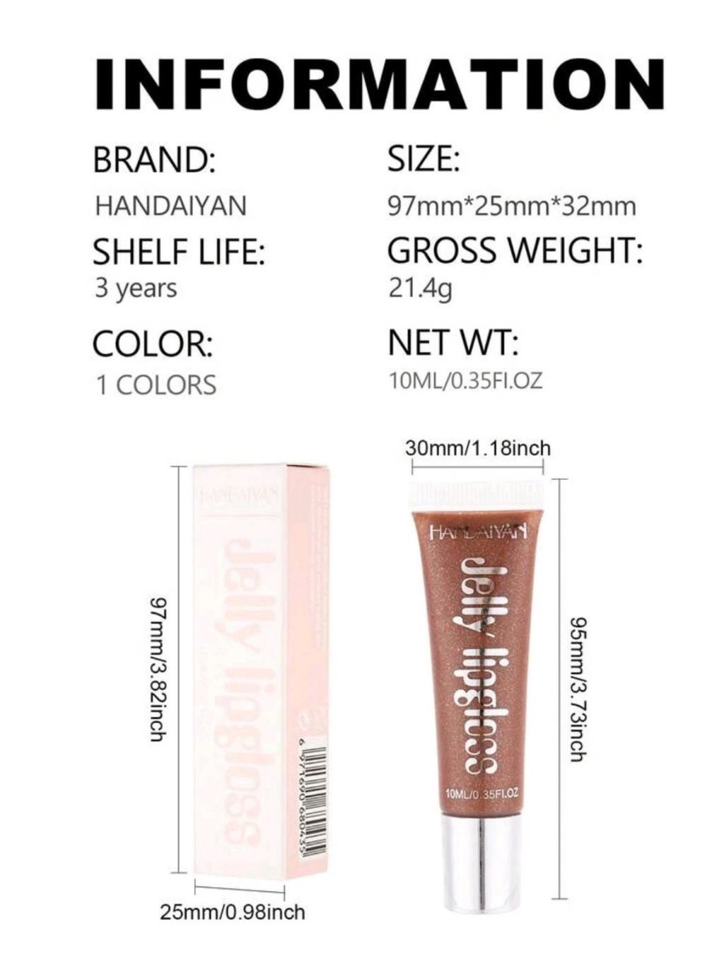 HANDAIYAN Jelly Lip Gloss
