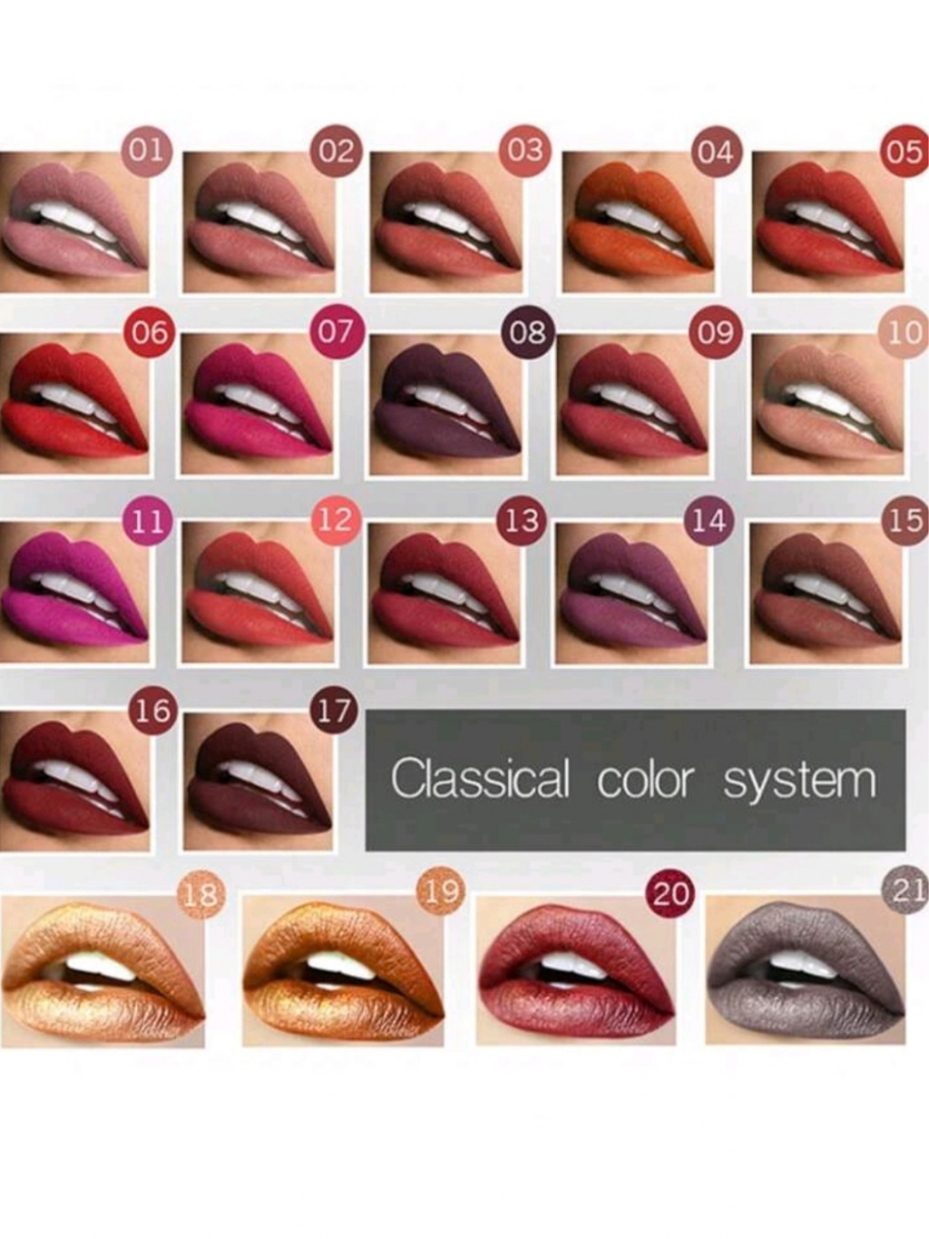PUDAIER Long-Wearing Matte Lip Gloss