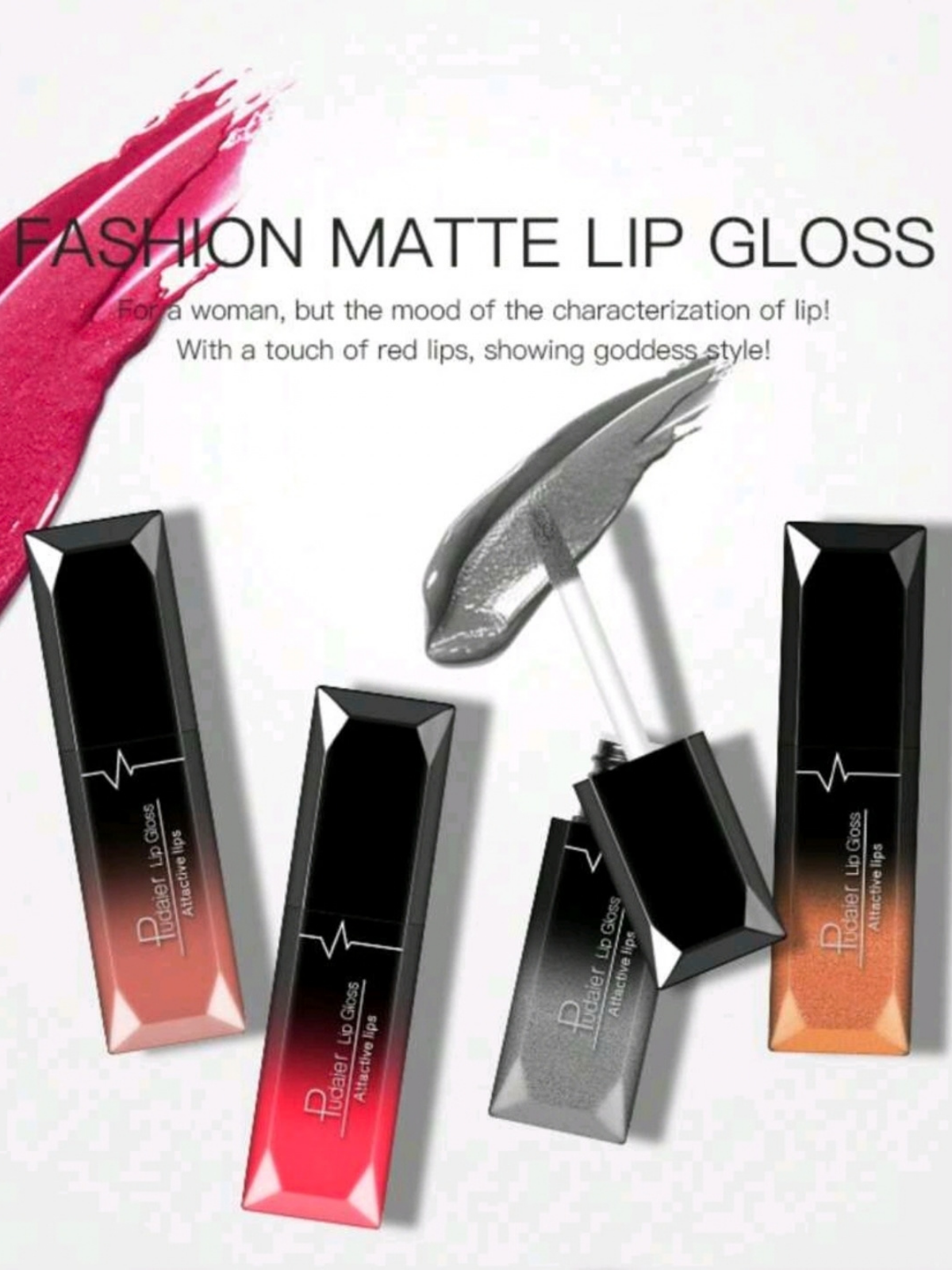 PUDAIER Long-Wearing Matte Lip Gloss