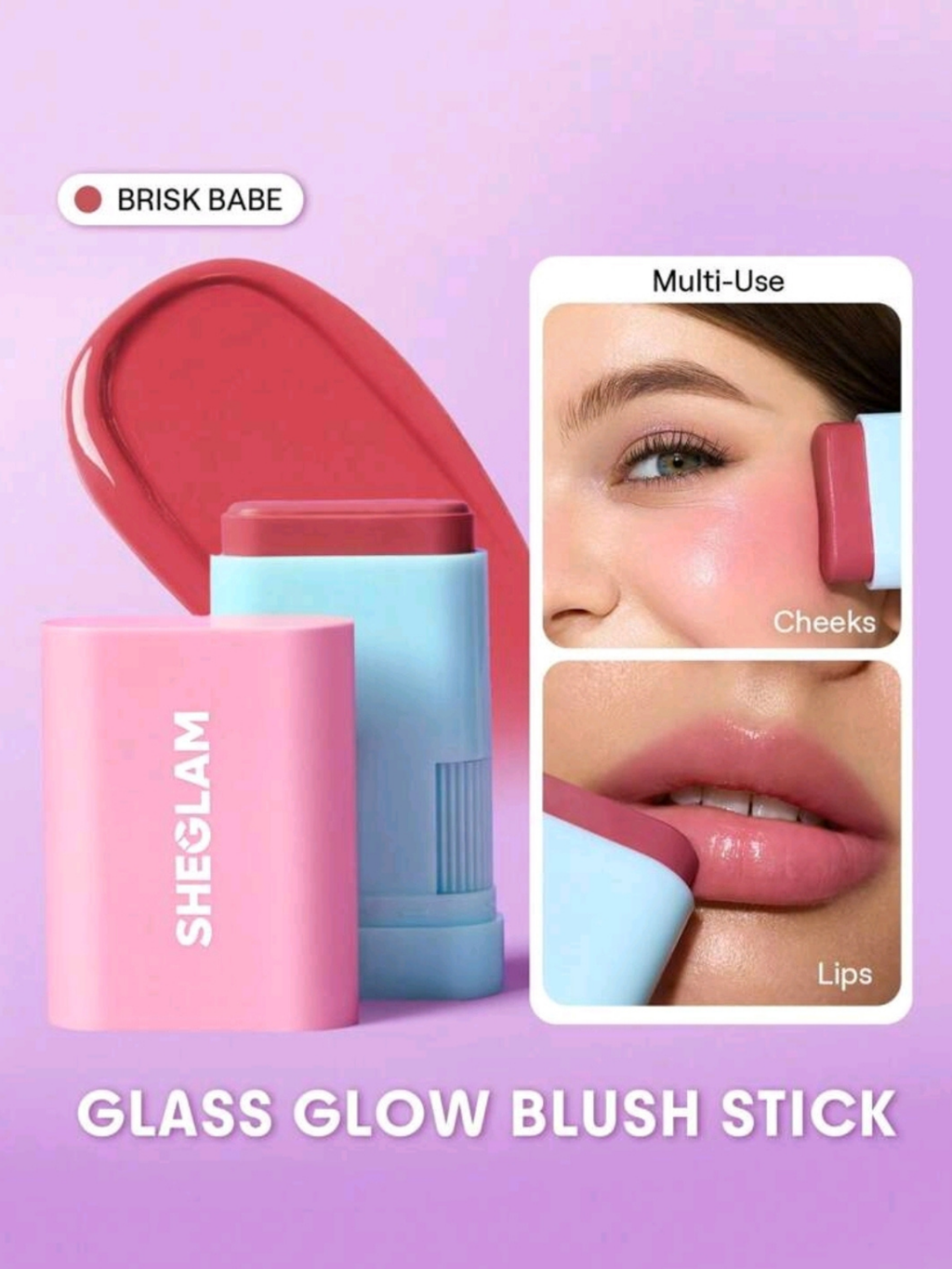 SHEGLAM Glow Blush Stick ✨🌸