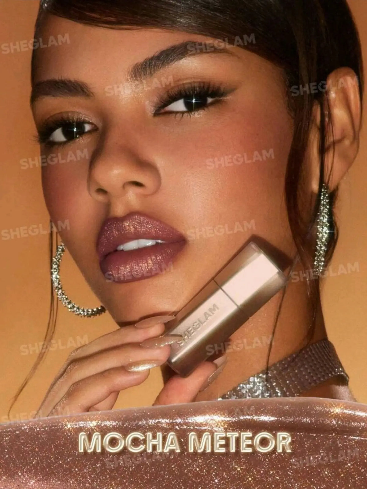 SHEGLAM “Mocha Meteor” Glitter Liquid Lipstick