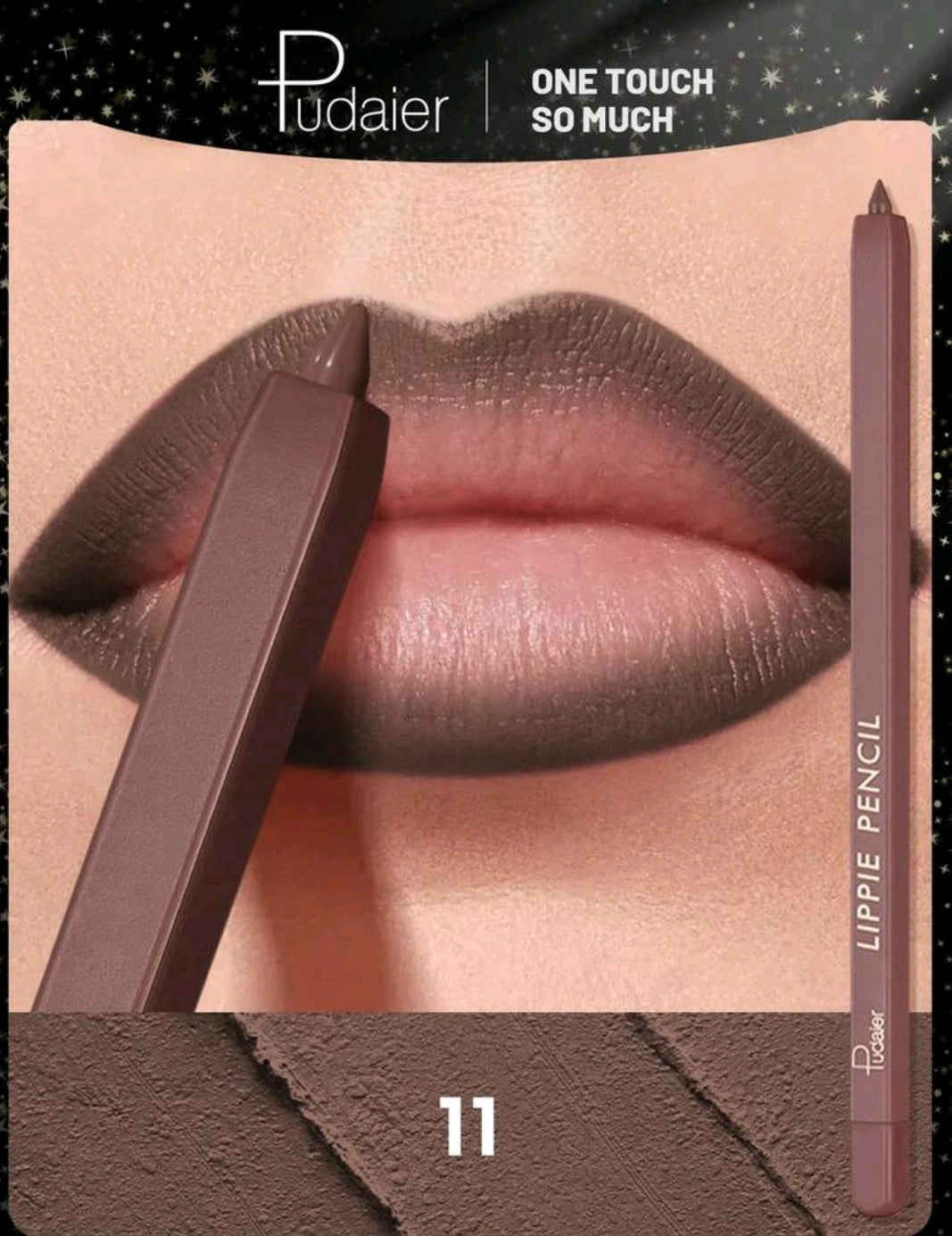 PUDAIER One Touch So Much Lip Liner | High-Pigment & Long-Lasting
