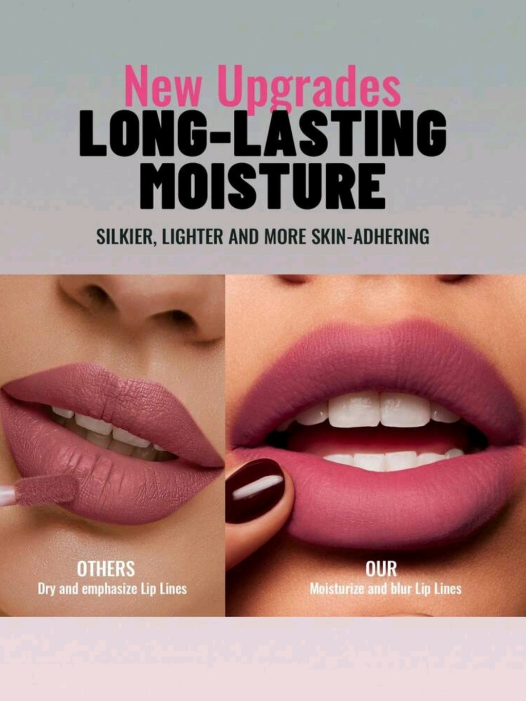 PUDAIER Waterproof Lip Gloss Radish Brown Matte Finish 🤎✨