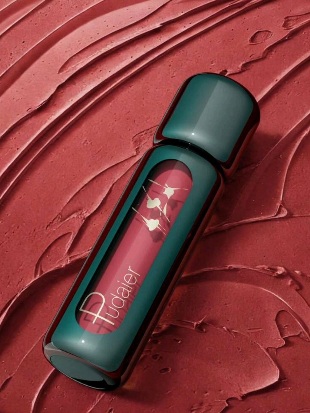 PUDAIER Waterproof Lip Gloss Radish Brown Matte Finish 🤎✨