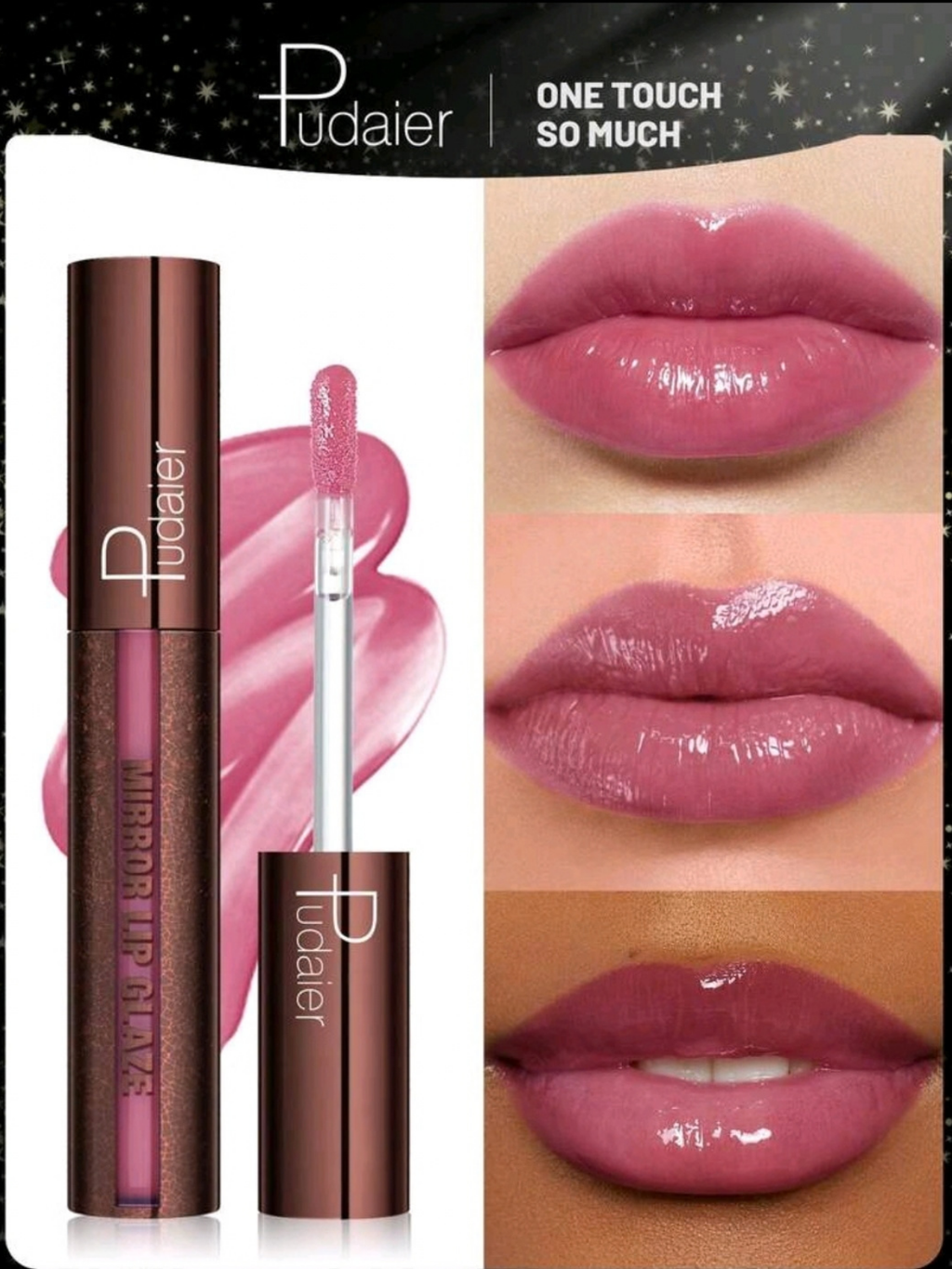 PUDAIER One Touch So Much Mirror Gloss Lip Gloss