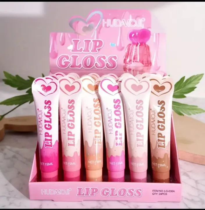 HUDAMOJI Lip Gloss | Long-Lasting Shiny Lip Gloss