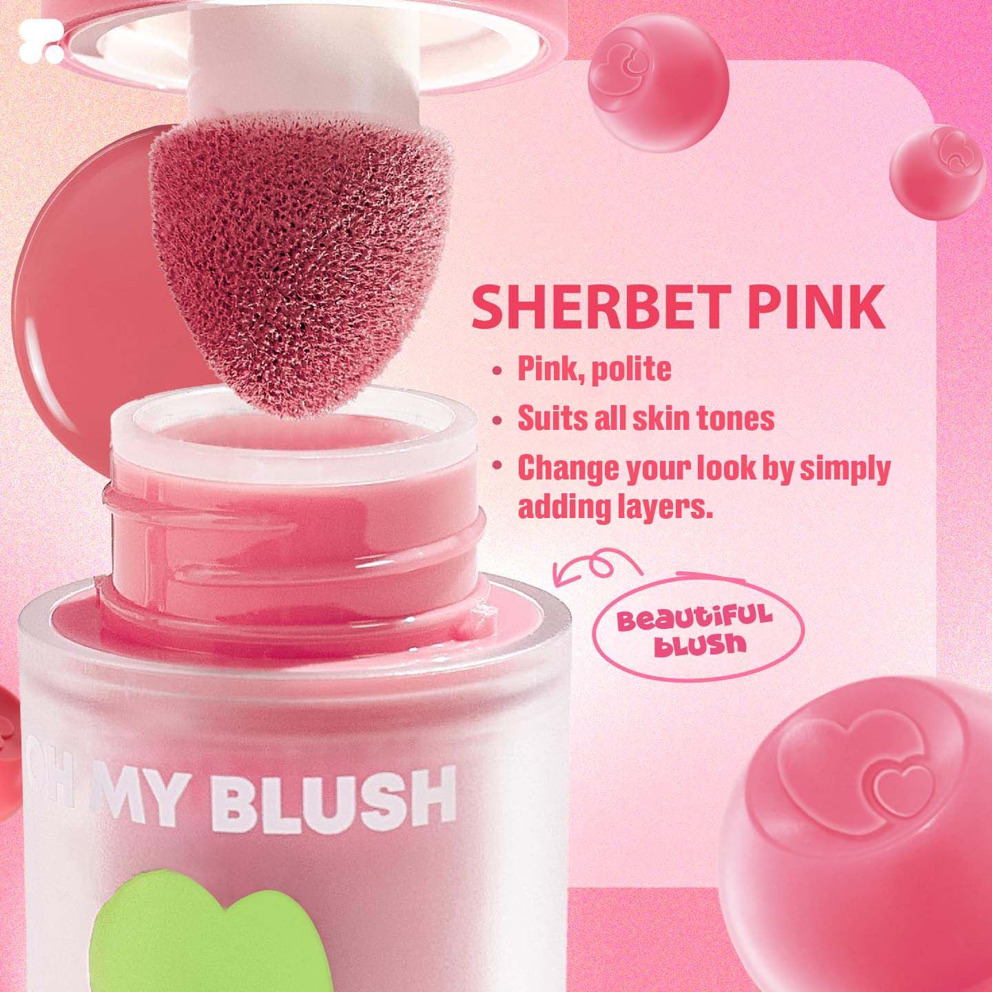 OH MY BLUSH DOT | Creamy Liquid Blush