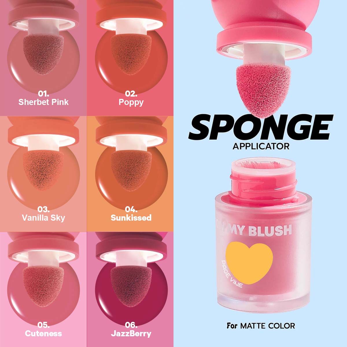OH MY BLUSH DOT | Creamy Liquid Blush