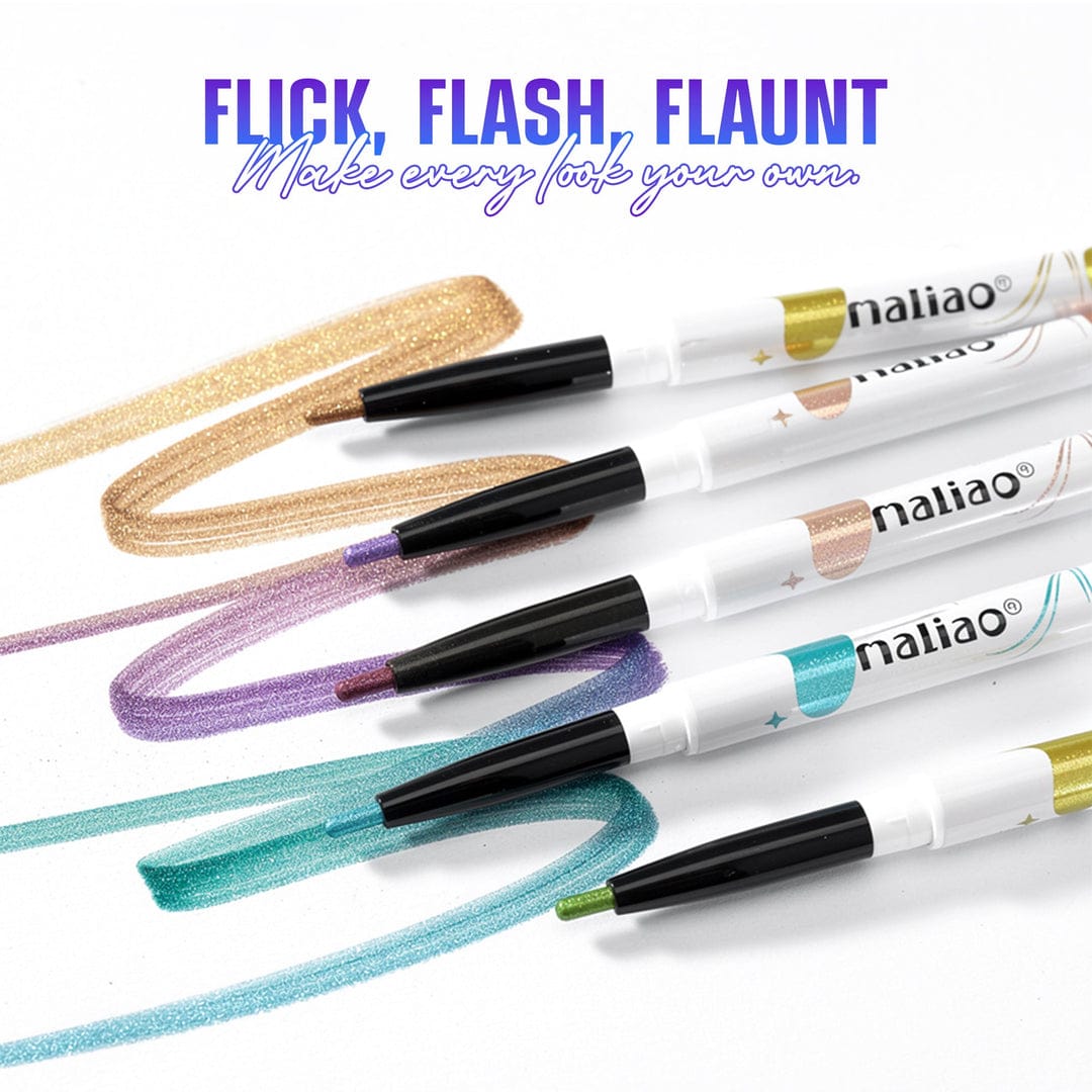 Maliao Holographic Eyeliner Multichrome Effect