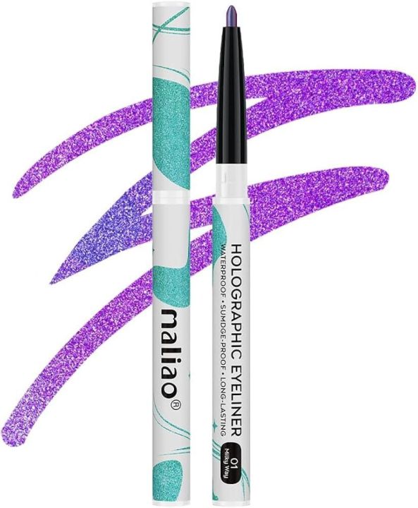 Maliao Holographic Eyeliner Multichrome Effect