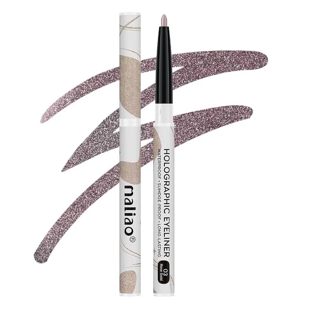 Maliao Holographic Eyeliner Multichrome Effect