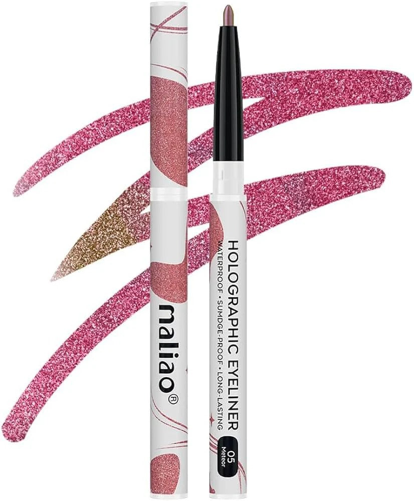 Maliao Holographic Eyeliner Multichrome Effect