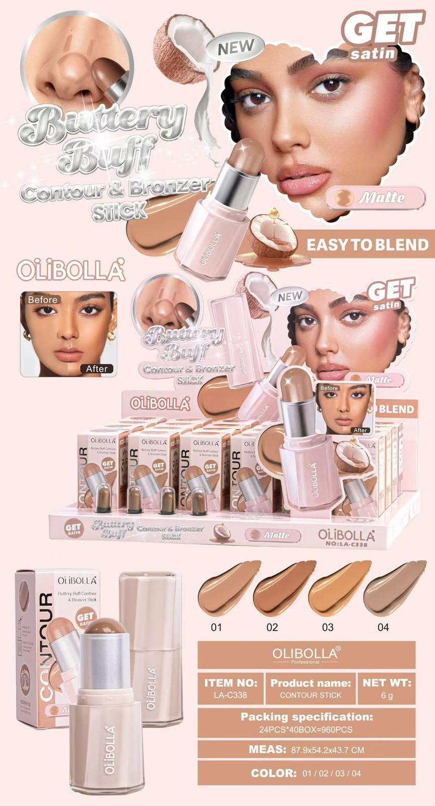 OLIBOLLA Buttery Bliss Highlight Stick