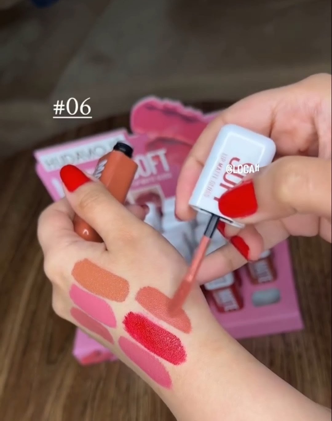 HUDAMOJI Matte Lip Gloss