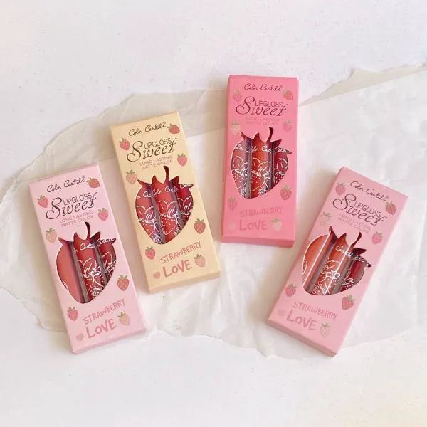 COLOR CASTLE Sweet Matte Lip Gloss Set | Set of 03