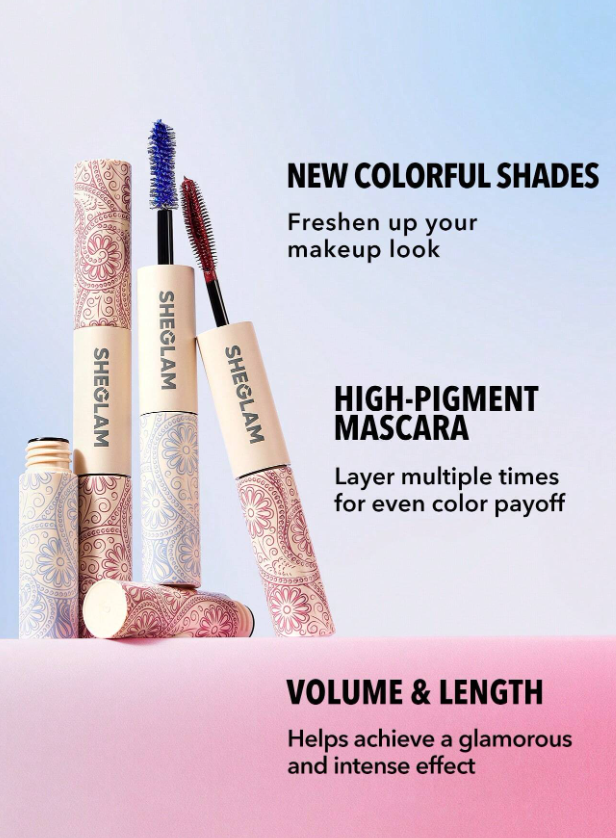 SHEGLAM All-In-One Volume & Length Mascara Burgundy