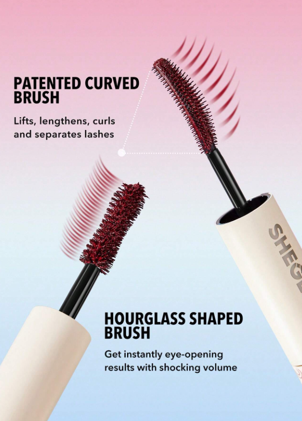 SHEGLAM All-In-One Volume & Length Mascara Burgundy