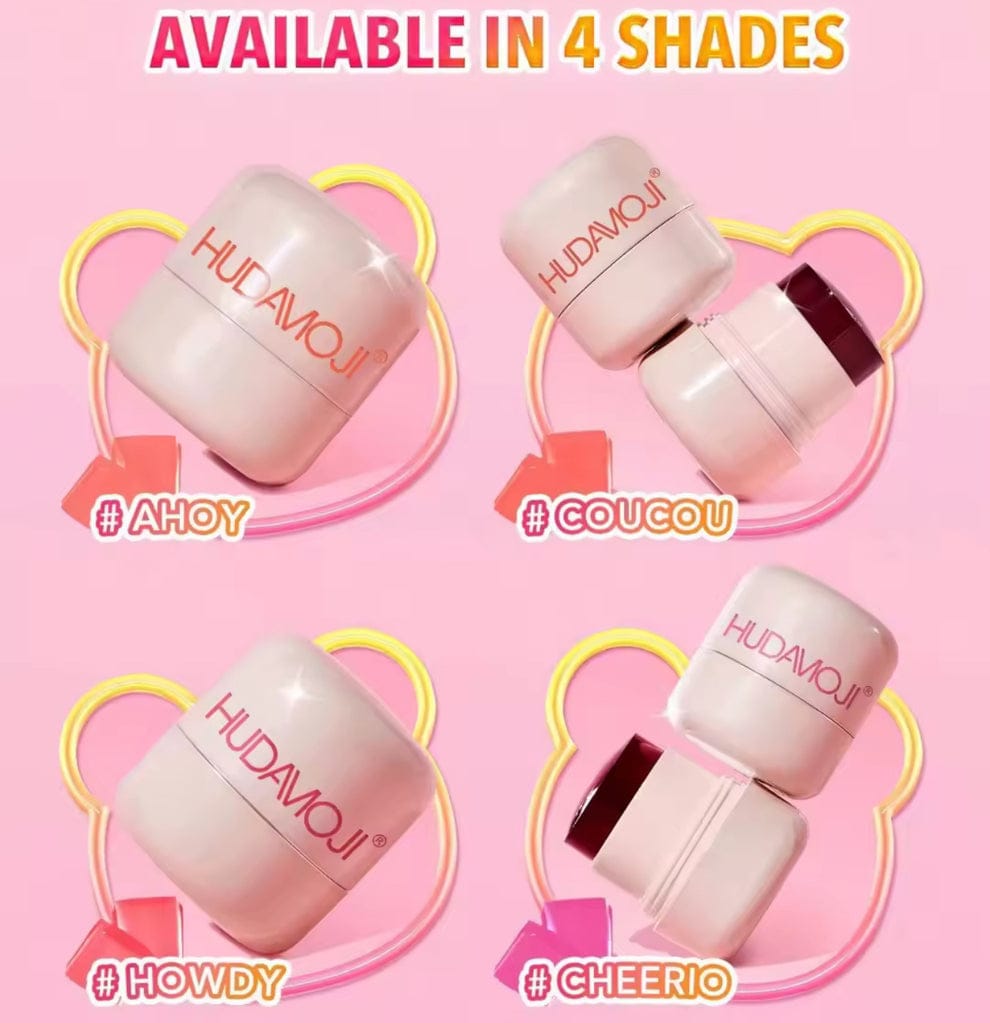 Hudamoji Jelly-Licious Hydrating Lip & Blush Tint
