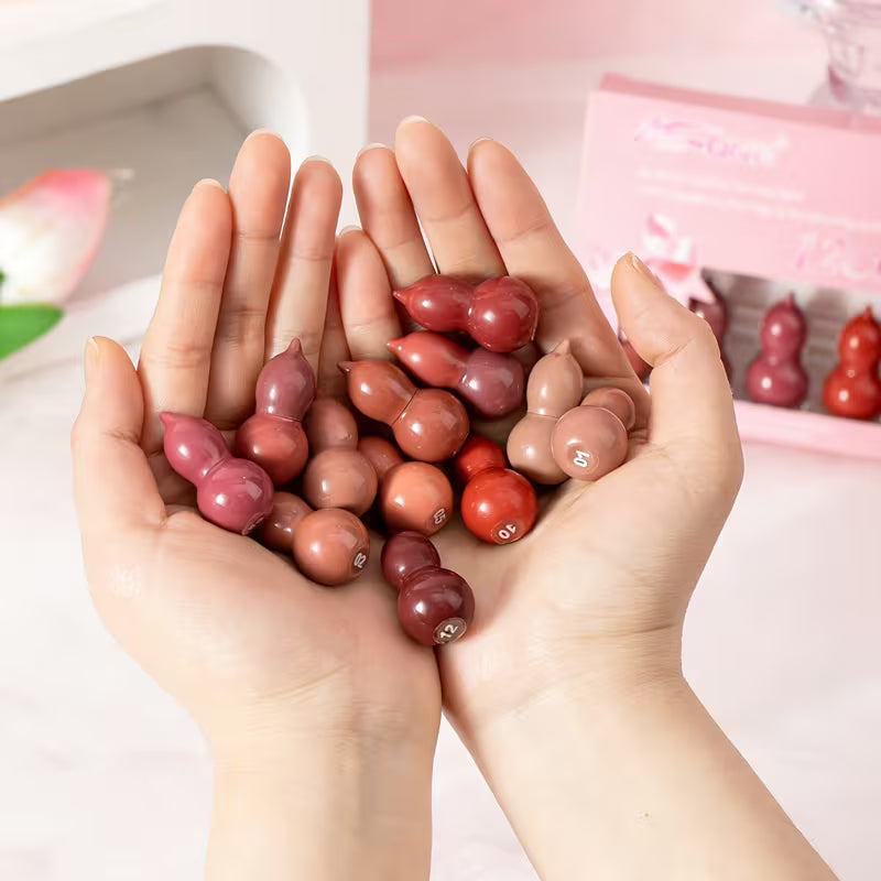 Mini Lipsticks Set – 12 Pcs