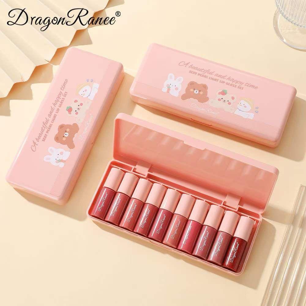 DRAGON RANEE 10PCS Lip Gloss Set