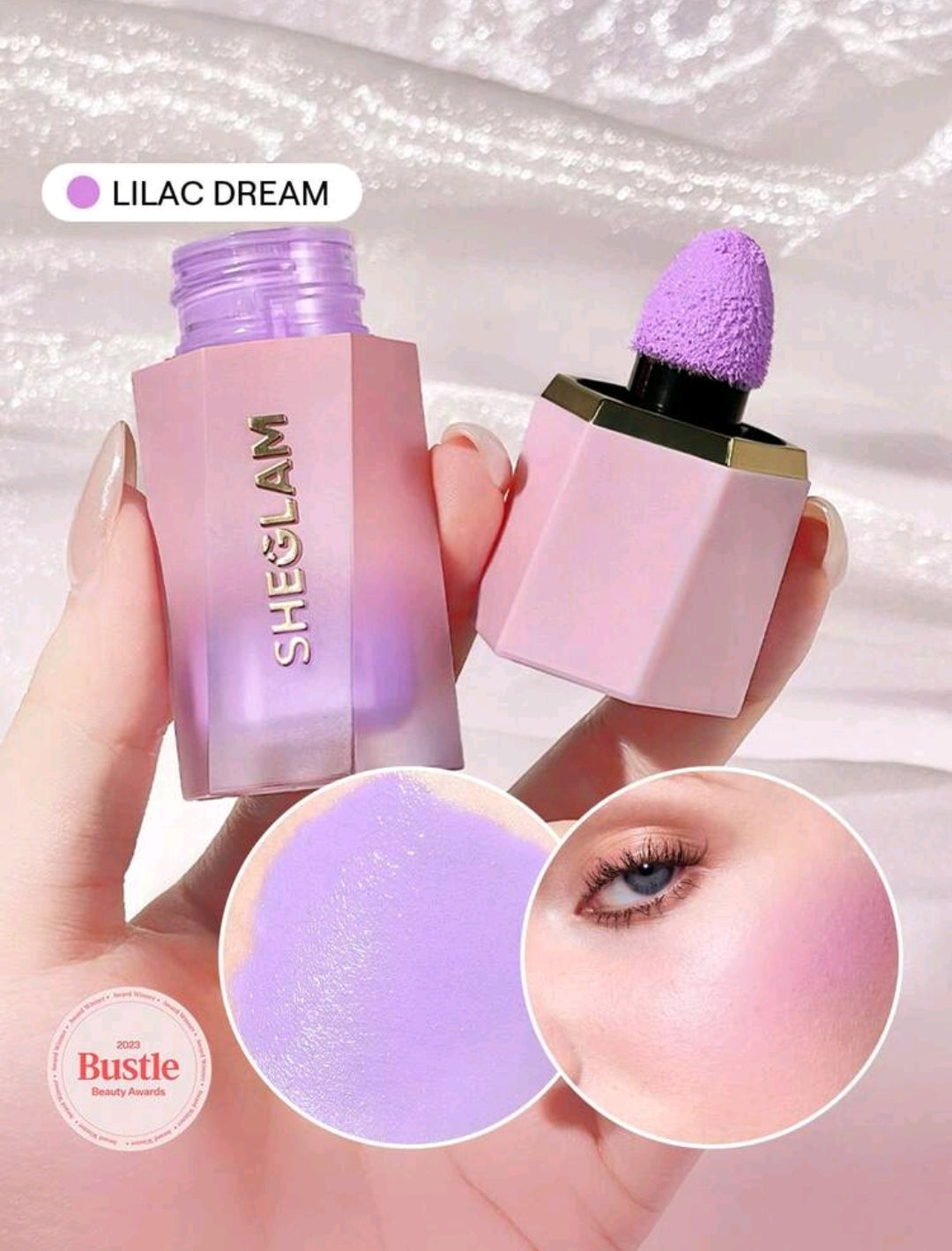SHEGLAM Colour Bloom Liquid Blush | Lilac Dream