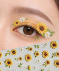Fresh Sunflower Daisy Face Sticker