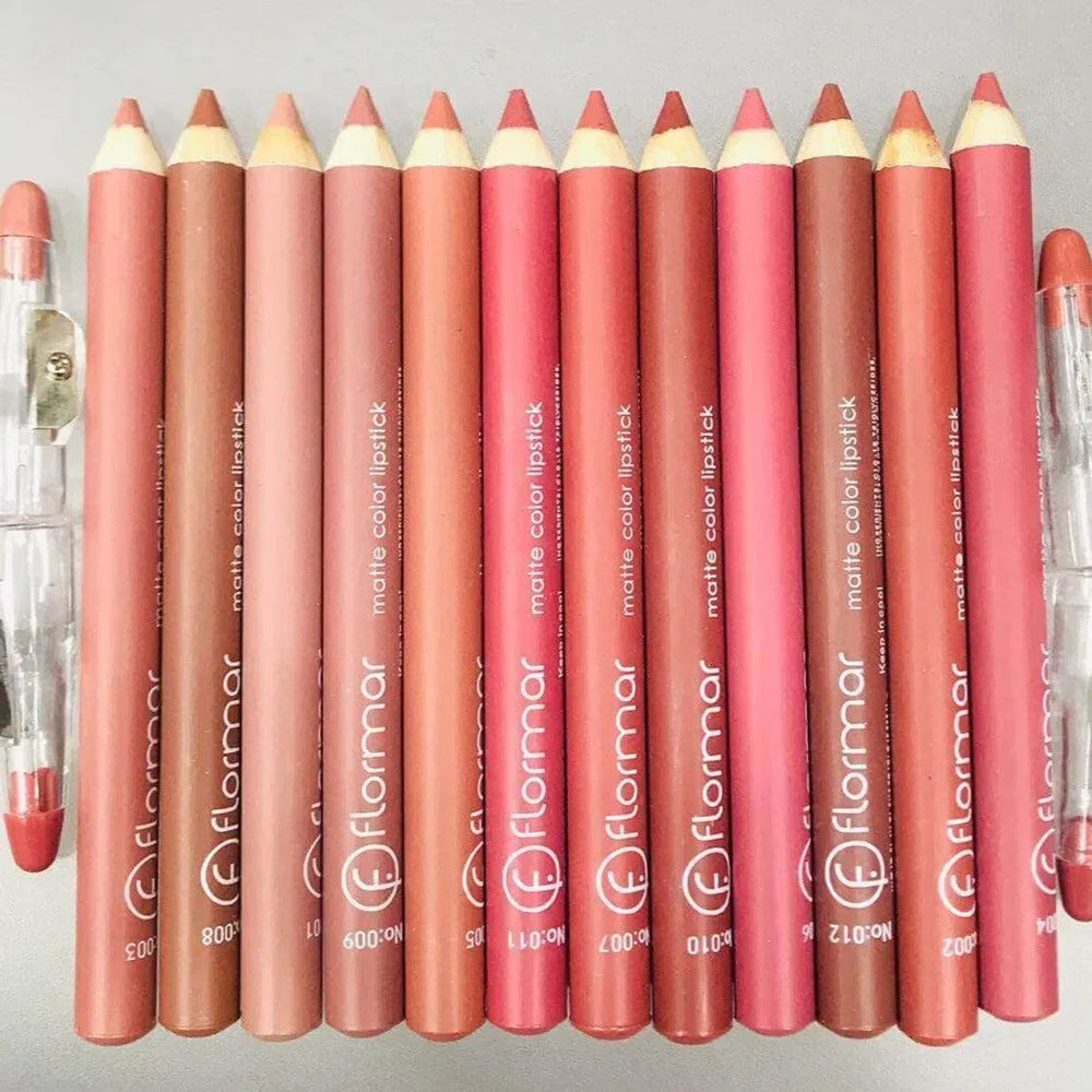 Flormar Lip Pencil – Pack of 12