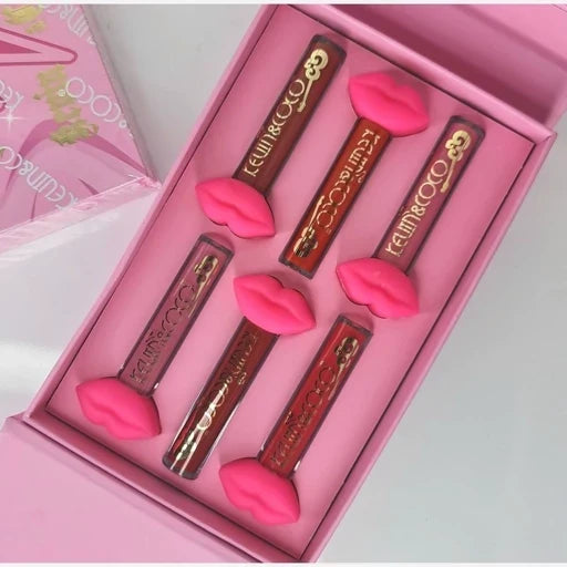 KEVIN & COCO Rock & Roll 6 Colours Lip Gloss Set