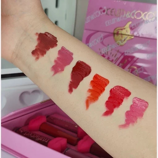 KEVIN & COCO Rock & Roll 6 Colours Lip Gloss Set