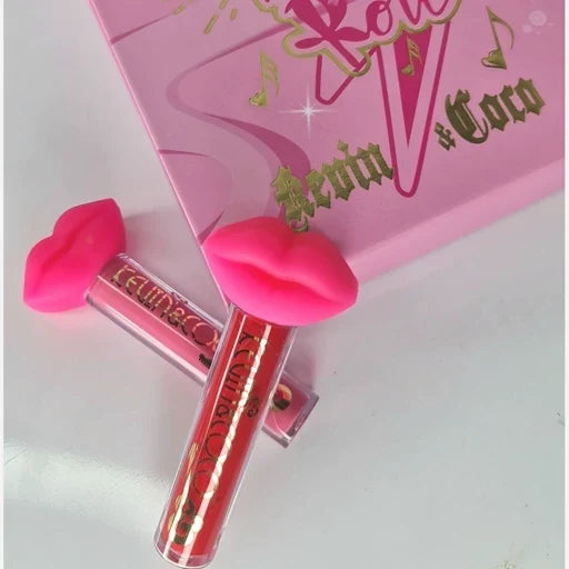 KEVIN & COCO Rock & Roll 6 Colours Lip Gloss Set